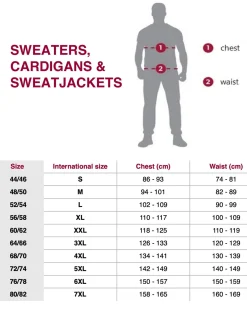 BABISTA Herren Strickjacke - CALEN in cognac