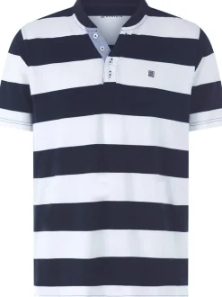 BABISTA Herren T-Shirt - MALDOR in blau - Ärmel: kurzarm