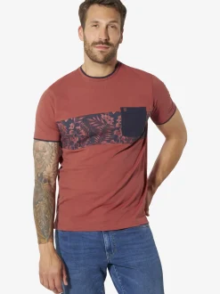 BABISTA Herren T-Shirts - RIGATULI im 2er-Pack in blau rot