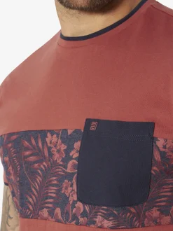 BABISTA Herren T-Shirts - RIGATULI im 2er-Pack in blau rot