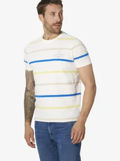 BABISTA Herren T-Shirts - ROMENZO im 2er-Pack in ecru marine