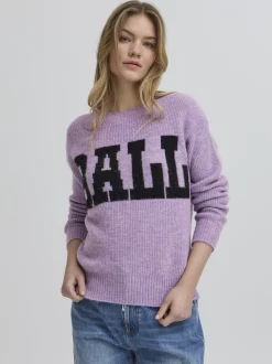 Ball Damen Strickpullover BASTACY in lila