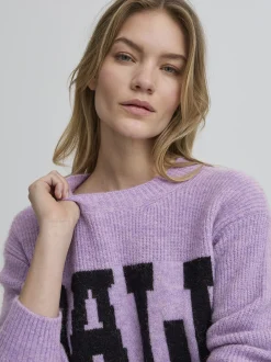 Ball Damen Strickpullover BASTACY in lila
