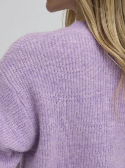 Ball Damen Strickpullover BASTACY in lila