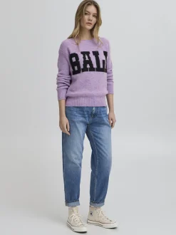 Ball Damen Strickpullover BASTACY in lila