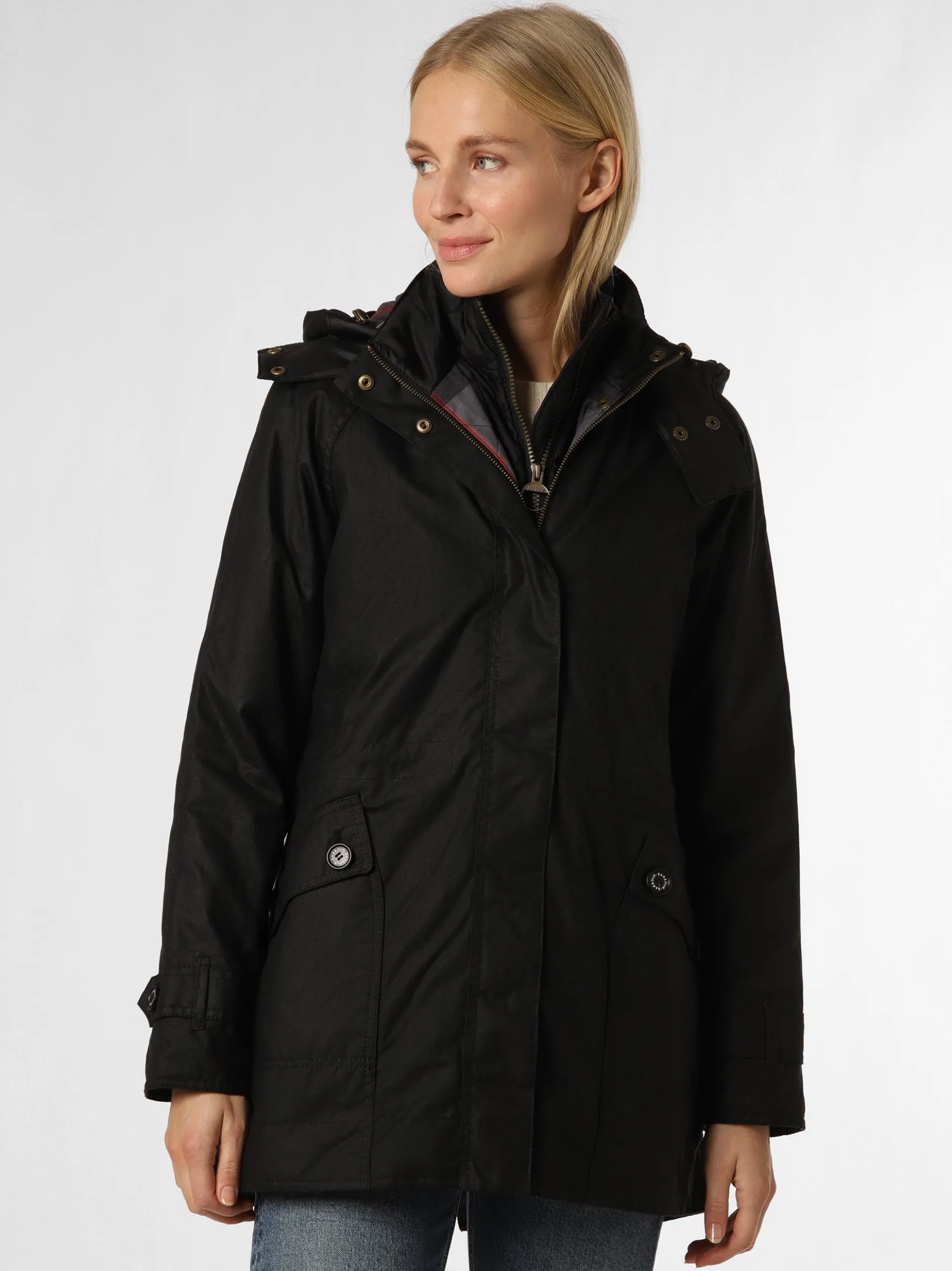 Barbour Damen Funktionsparka - Cannich in schwarz