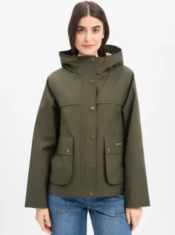 Barbour Damen Regenjacke - Baythorpe in khaki beige
