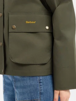 Barbour Damen Regenjacke - Baythorpe in khaki beige