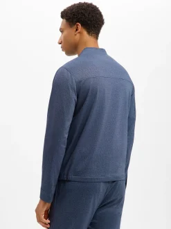 Benvenuto Herren Baukasten-Blouson - Leo J in marine ecru