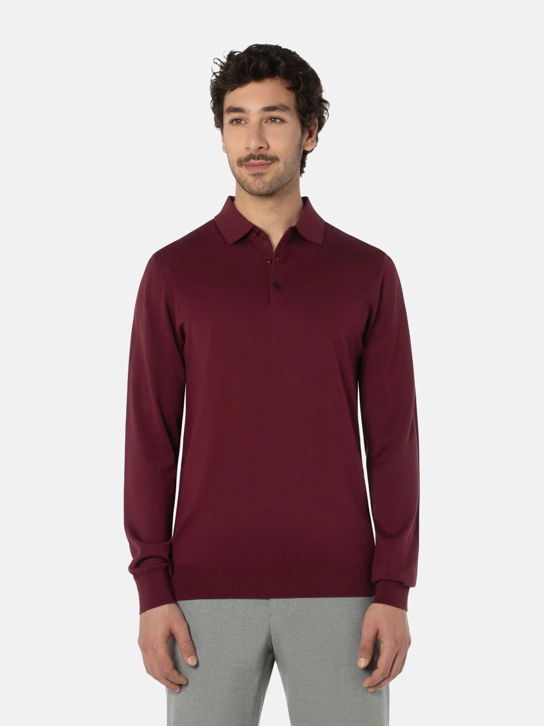 Benvenuto Herren Poloshirt - ALDO in bordeaux