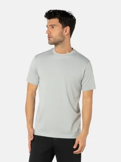 Benvenuto Herren Shirt - ADELMO in grau - Ärmel: kurzarm