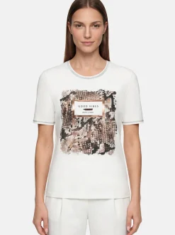 Betty Barclay Damen Basic Shirt in beige