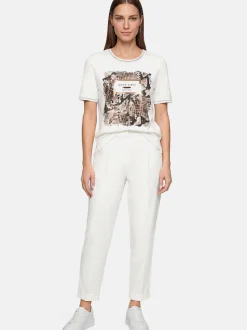 Betty Barclay Damen Basic Shirt in beige