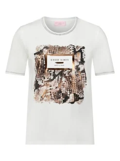 Betty Barclay Damen Basic Shirt in beige