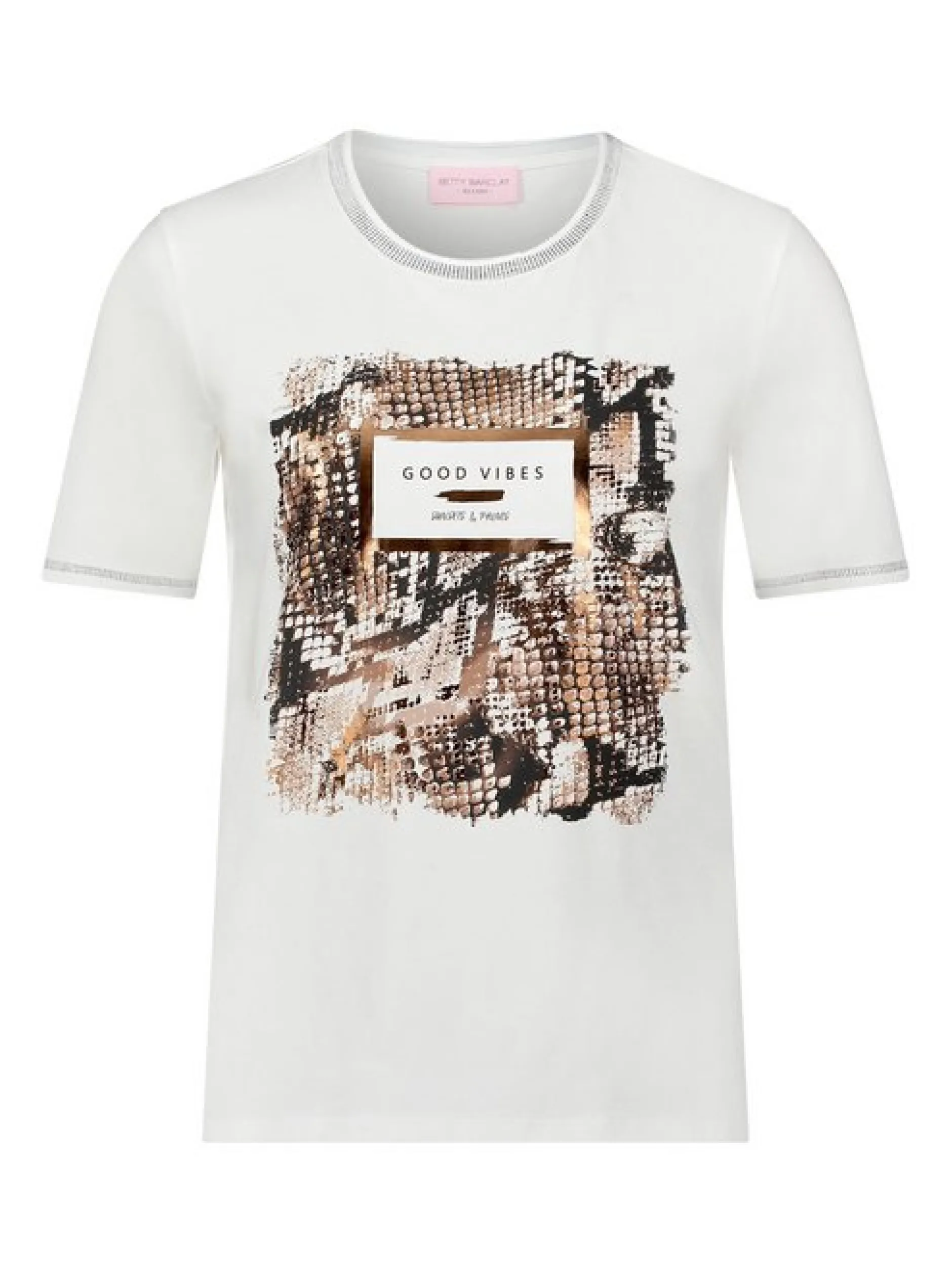 Betty Barclay Damen Basic Shirt in beige