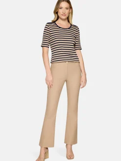 Betty Barclay Damen Basic Shirt in beige mehrfarbig