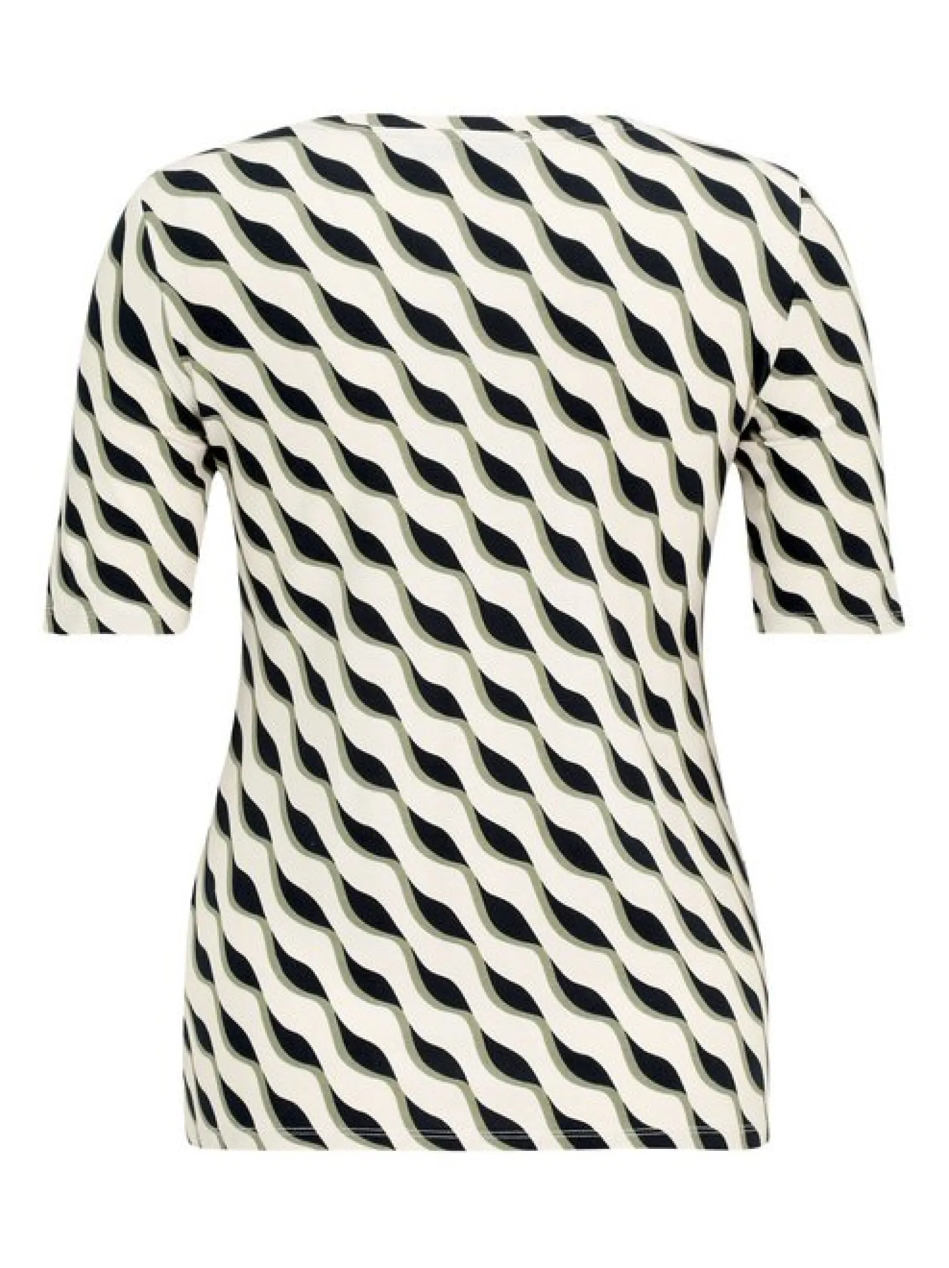 Betty Barclay Damen Basic Shirt in beige mehrfarbig