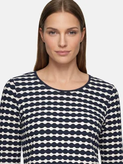 Betty Barclay Damen Basic Shirt in blau