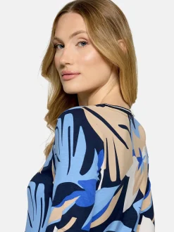Betty Barclay Damen Basic Shirt in blau
