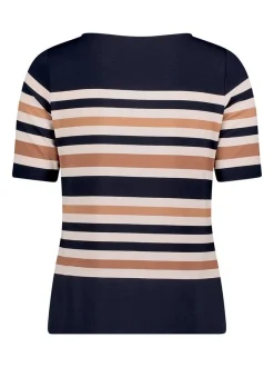 Betty Barclay Damen Basic Shirt in marine mehrfarbig
