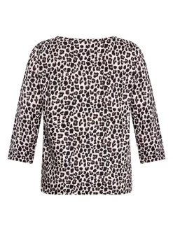 Betty Barclay Damen Basic Shirt in mehrfarbig beige