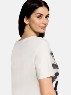 Betty Barclay Damen Basic Shirt in weiß mehrfarbig