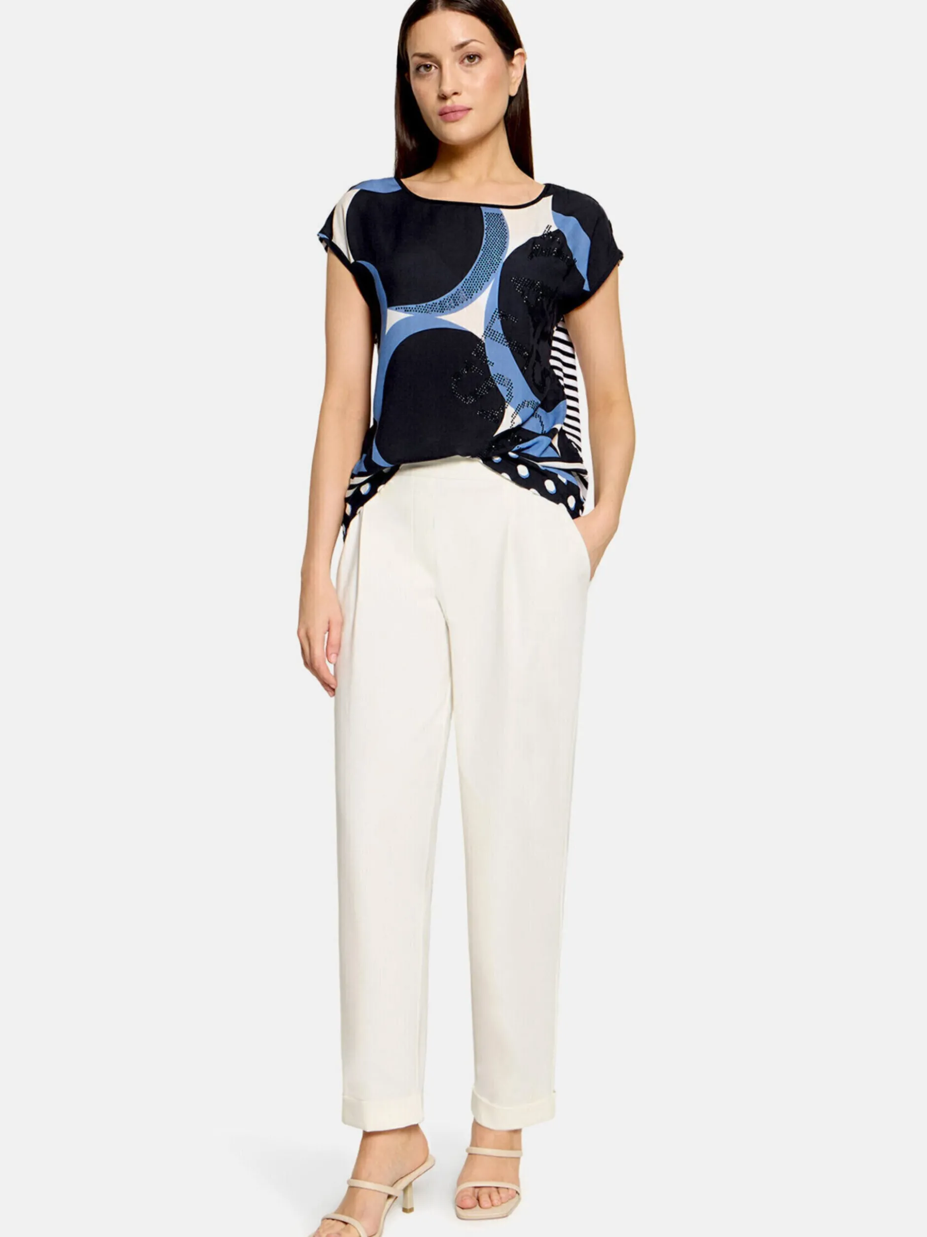 Betty Barclay Damen Blusenshirt in blau