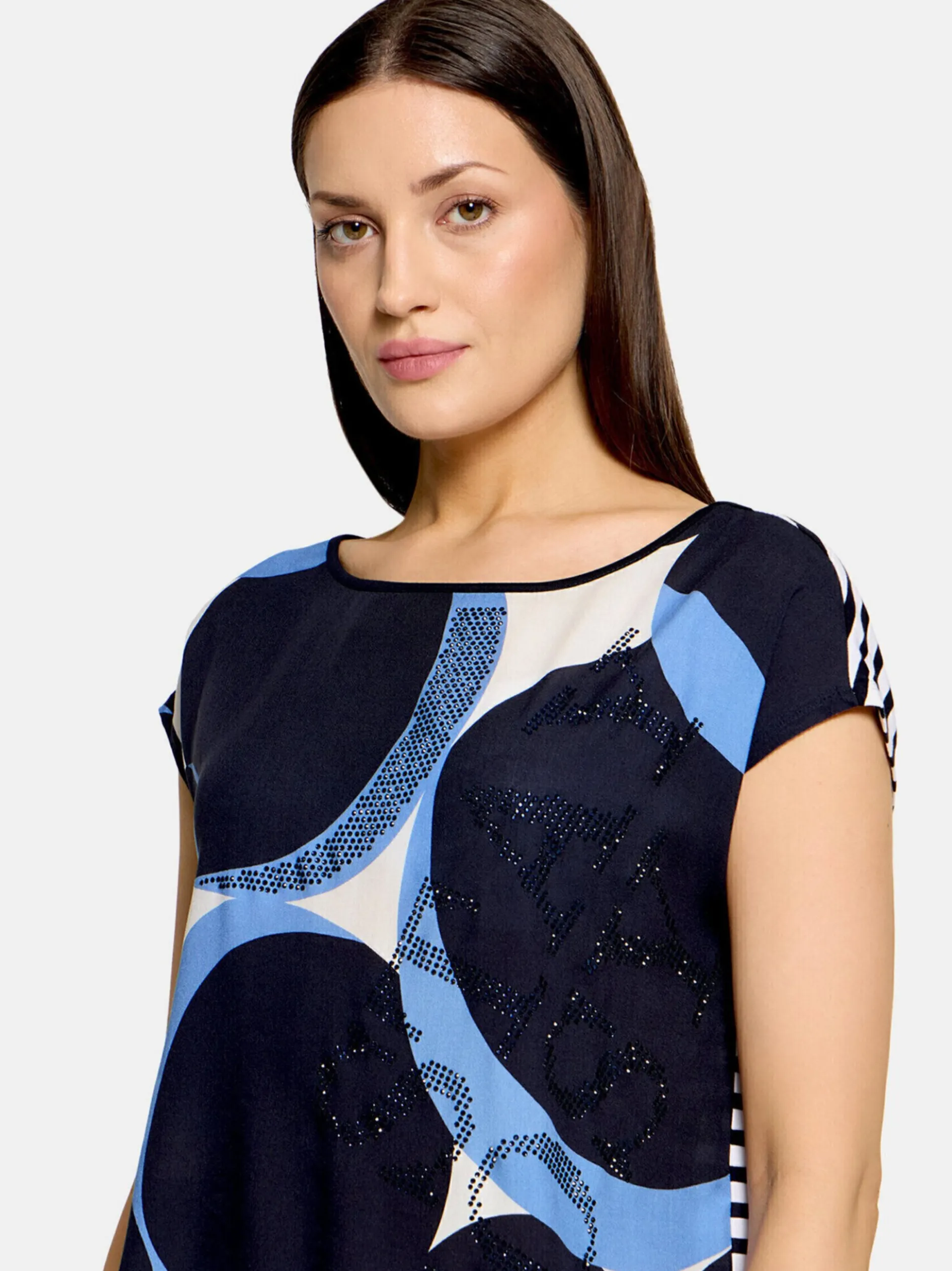 Betty Barclay Damen Blusenshirt in blau