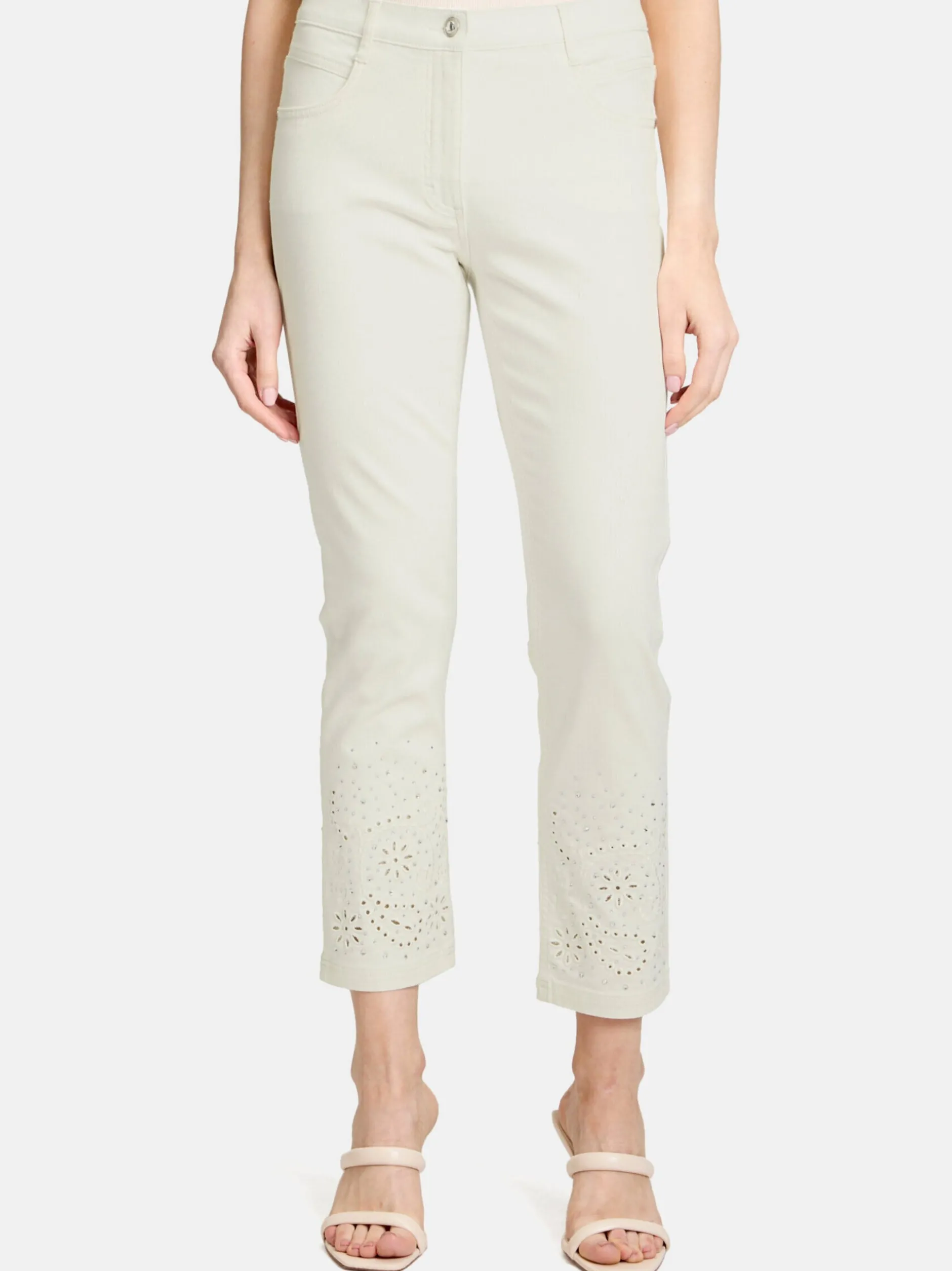 Betty Barclay Damen Casual-Hose in weiß