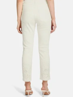 Betty Barclay Damen Casual-Hose in weiß