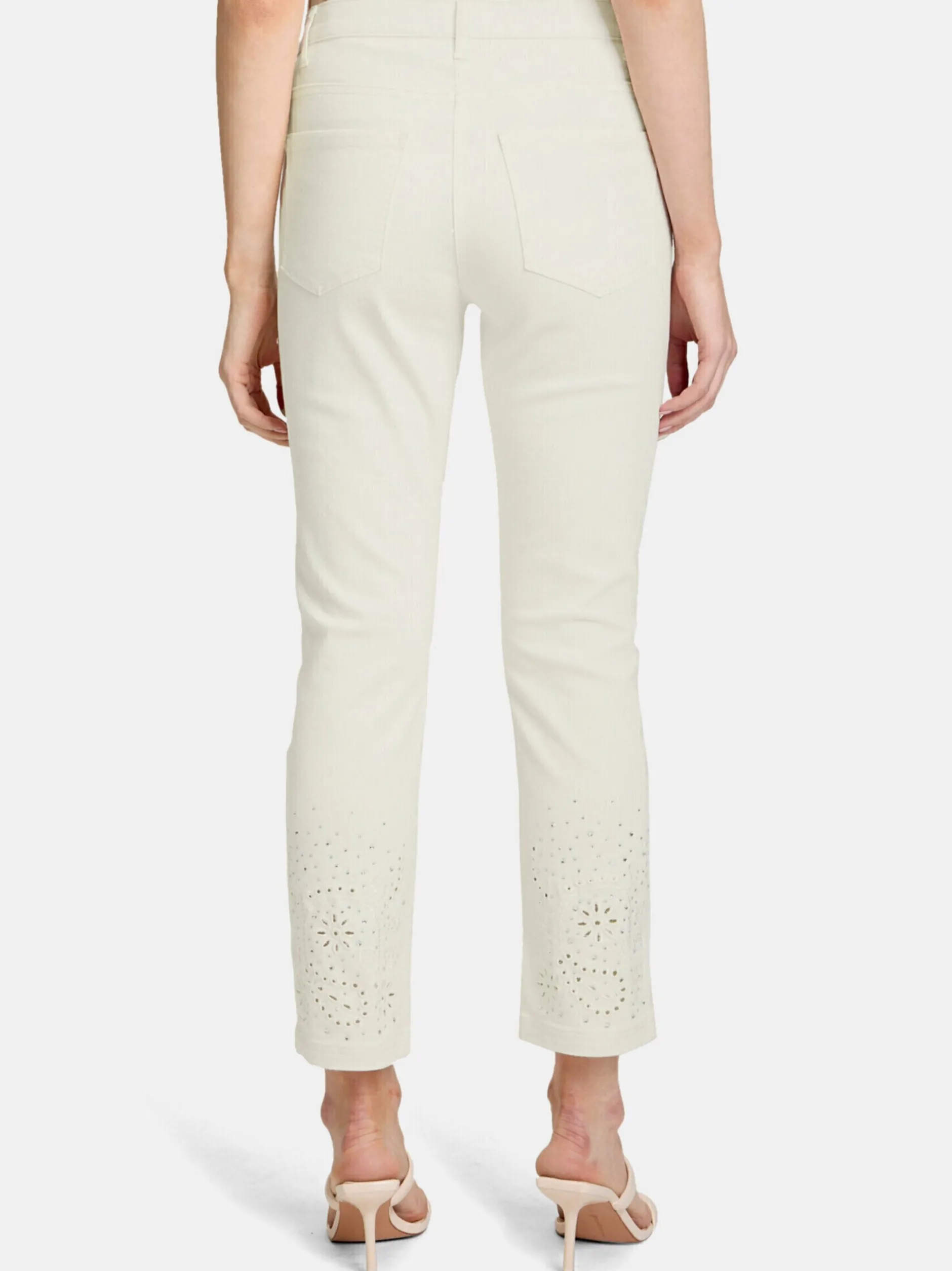 Betty Barclay Damen Casual-Hose in weiß