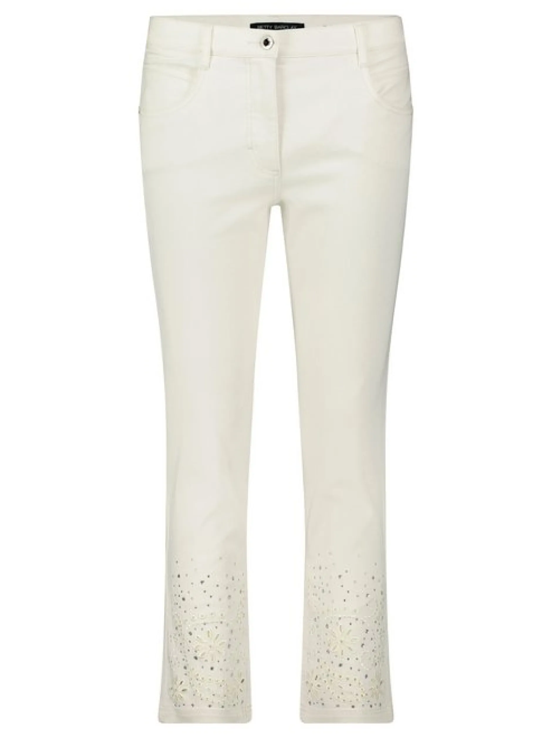 Betty Barclay Damen Casual-Hose in weiß
