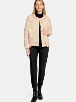 Betty Barclay Damen Daunenweste in beige