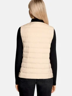 Betty Barclay Damen Daunenweste in beige