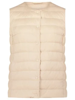 Betty Barclay Damen Daunenweste in beige
