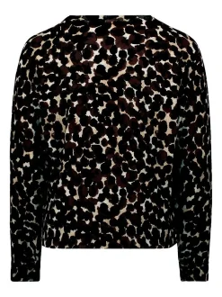 Betty Barclay Damen Feinstrickpullover in braun mehrfarbig