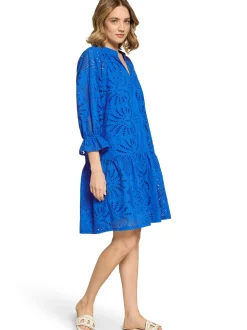 Betty Barclay Damen Freizeitkleid in blau - Länge: midi