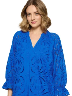 Betty Barclay Damen Freizeitkleid in blau - Länge: midi