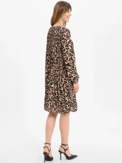 Betty Barclay Damen Freizeitkleid in braun schwarz
