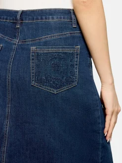 Betty Barclay Damen Jeansrock in denim