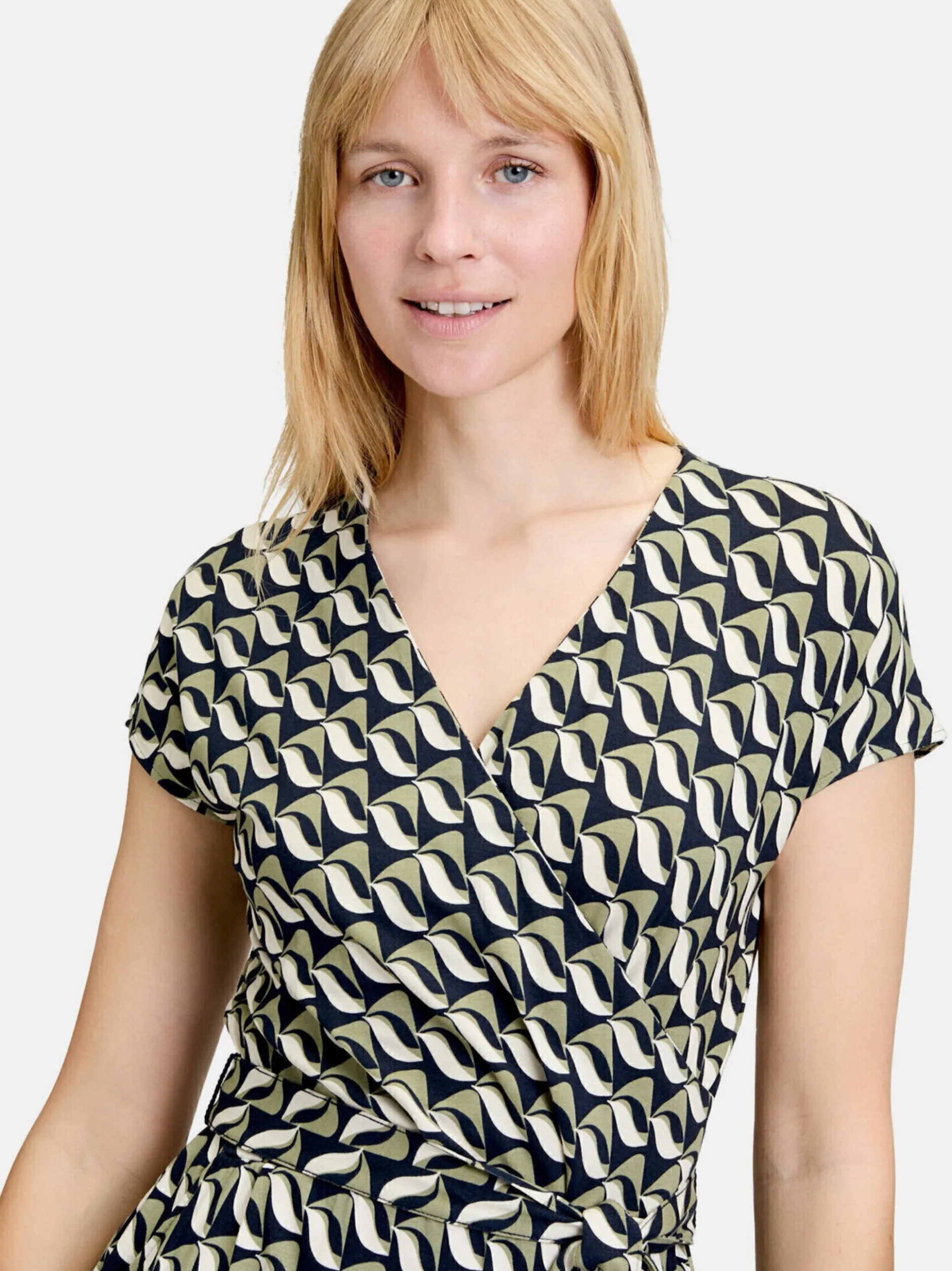 Betty Barclay Damen Jerseykleid in mehrfarbig