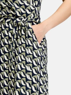 Betty Barclay Damen Jerseykleid in mehrfarbig
