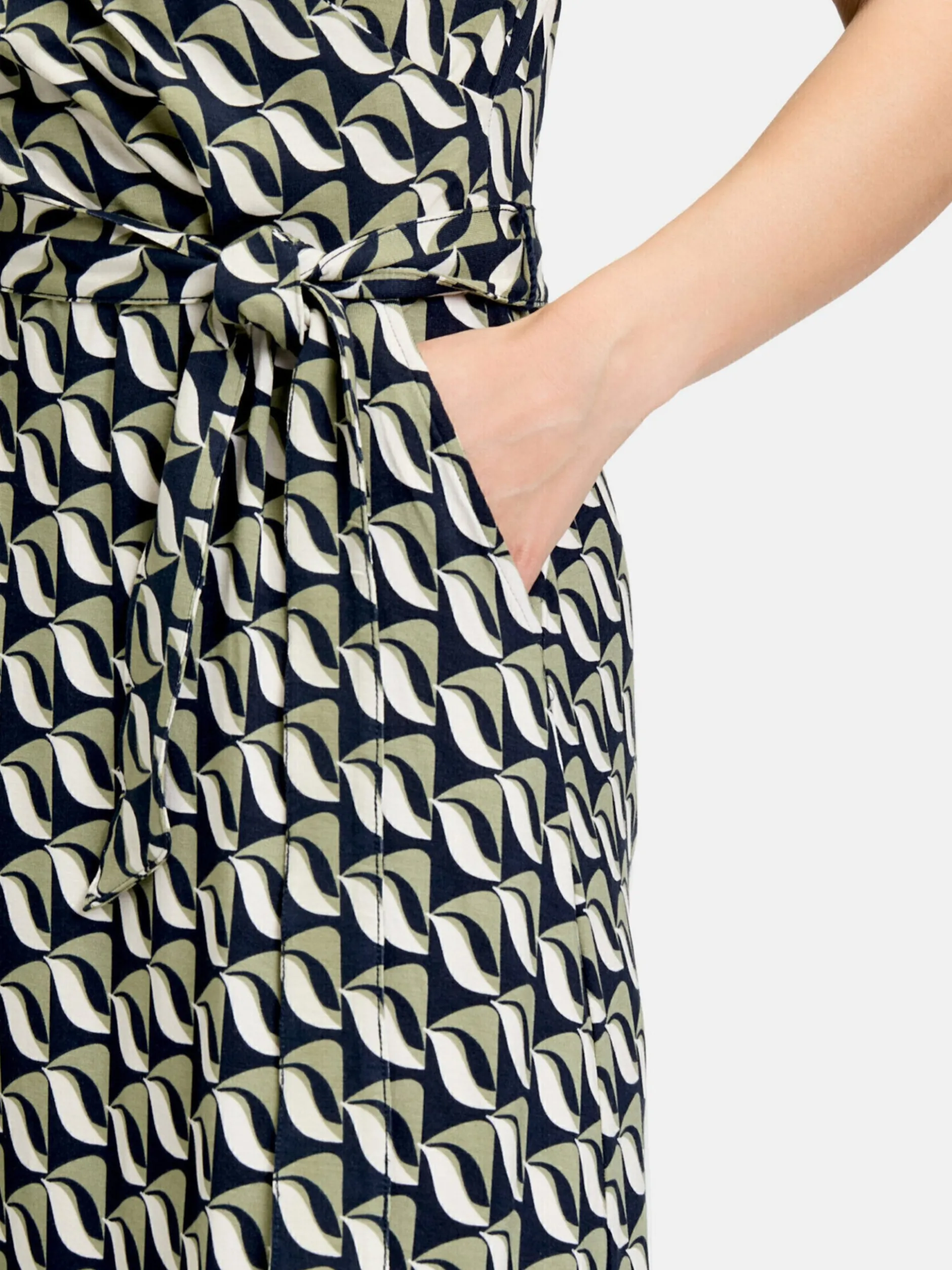 Betty Barclay Damen Jerseykleid in mehrfarbig