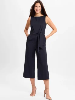 Betty Barclay Damen Jumpsuit in marine - Ärmel: ohne Arm