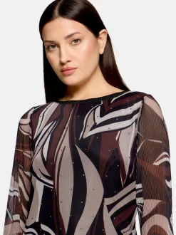Betty Barclay Damen Langarm-Shirt in mehrfarbig