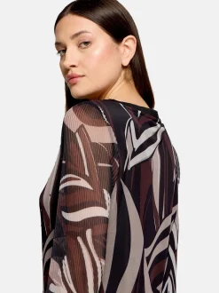 Betty Barclay Damen Langarm-Shirt in mehrfarbig