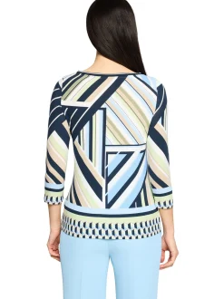 Betty Barclay Damen Langarmshirt in mehrfarbig