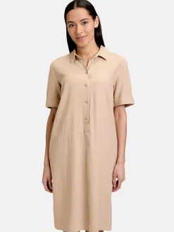 Betty Barclay Damen Leinenkleid in beige