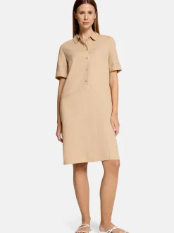 Betty Barclay Damen Leinenkleid in beige