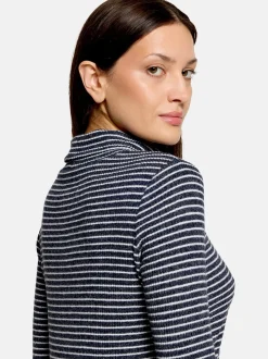 Betty Barclay Damen Rollkragenshirt in blau